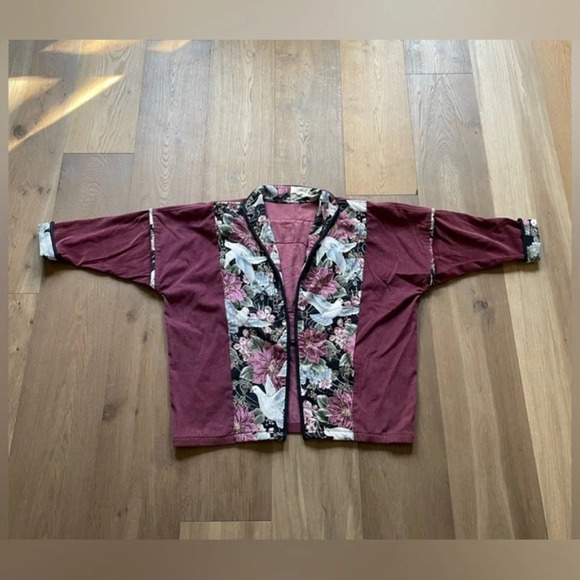 Vintage Corduroy Quilted Jacket Size Large